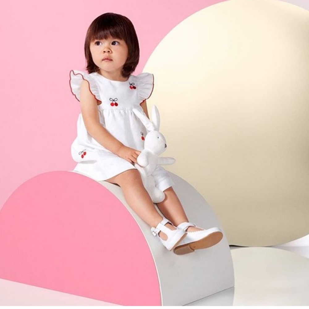 NWT Jacadi cherry 🍒 dress 24m. Price is firm